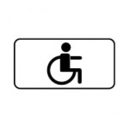 Дорожный знак 8.17 «Инвалид» 700x350мм