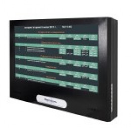 Информационный медиаэкран DISPLAY VERT-43G 900х1115x150мм